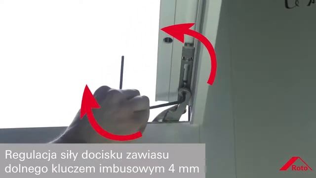 Регулировка Roto NT Designo смотреть онлайн