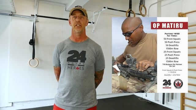 2021 24 Hours Of Heroes - Workout #4 OP Matiru