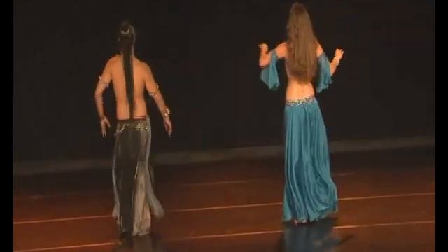 Sadie belly dance with Eliran Edri Amar - Hot Bellydance Duet смотреть онлайн