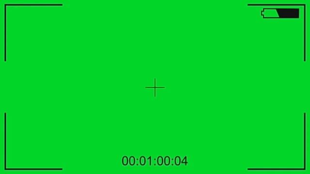 Camera Recorder Green Screen | No Music