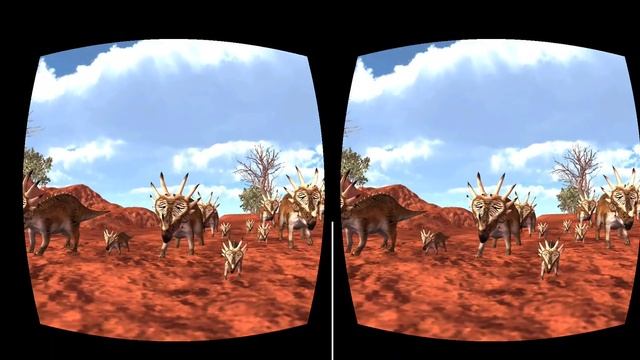 Styracosaurus VR box 360 смотреть онлайн