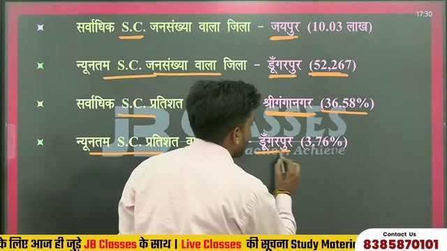 #48 राजस्थान की जनसंख्या -7 | Population of Rajasthan | New Rajasthan Geography 2024 by Sandeep Sir смотреть онлайн