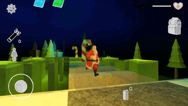 Новогодняя игра в Кальмара // Grandpa And Granny 3