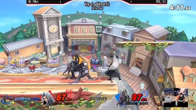 AK | Niko (Sephiroth) vs RBG | RJ (Ridley) - CyPhaCon Mini (Top 64 Winner's) смотреть онлайн