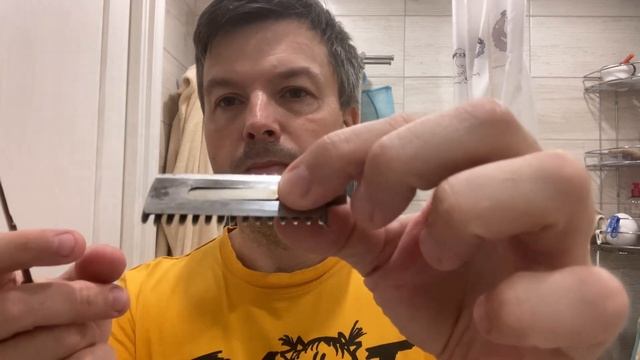 Бритьё бритвенным станком Durham Duplex. ЧАСТЬ1 смотреть онлайн