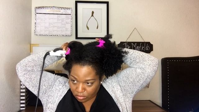 ION STEAM PRO BUSH ON NATURAL HAIR DOES IT WORK?|MEGAN D. MAYFIELD смотреть онлайн