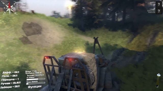 SpinTires | Вытяжка :D смотреть онлайн