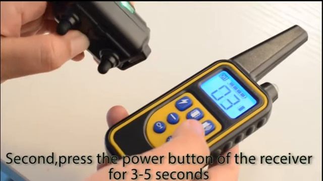 How to pairing the training collar remote with receiver смотреть онлайн