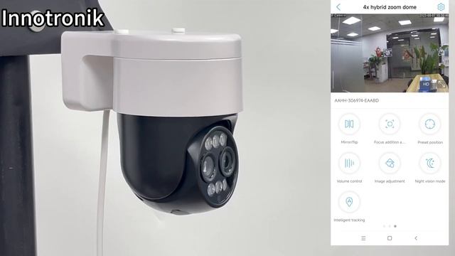 【Camhi】Function: 4X Hybrid Zoom 2K PTZ Dome смотреть онлайн