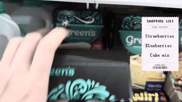 slice of life .  ꣑ৎ. | studying, baking the NANA cake, unboxing a new camera, etc. (3)