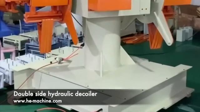 Doubel Head Decoiler For Metal Coil Feeding смотреть онлайн