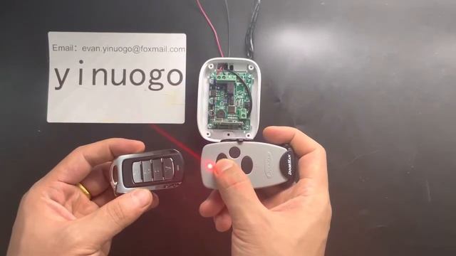 yinuogo YNG100 - How to program DOORHAN remote control ? смотреть онлайн