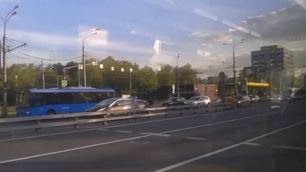 15.05 Поездка на автобусе МАЗ-203.069 №1760004 Маршрут №702 Южн. Измайлово - Метро Семёновская МСК