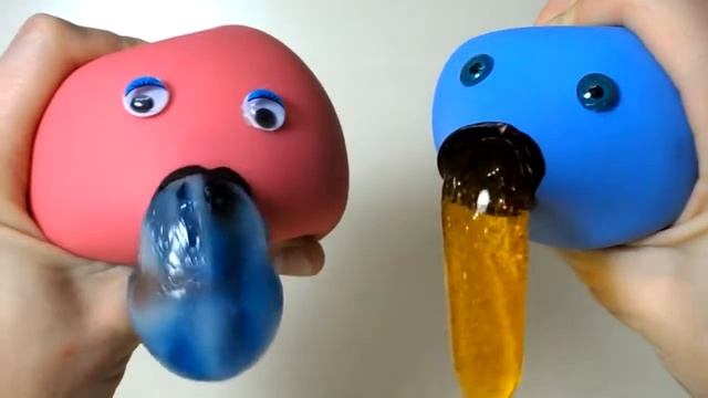 DIY Pelotas Slime Anti Estrés con Enema!💥 смотреть онлайн