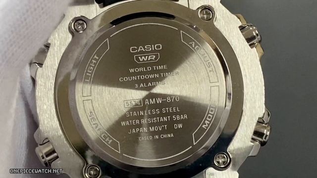 รีวิว จุดเด่น-จุดด้อย  นาฬิกา Casio TeleMemo AMW-870-1A