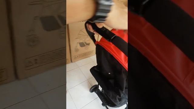 Hasbunababy Stroller DELUXE versi Koper Original X light Weight Ultra Ringan KABIN Size Dorongan Ba смотреть онлайн