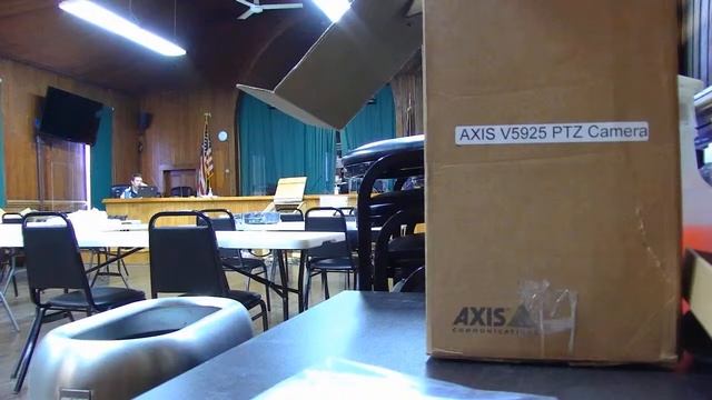 Live Camera Axis V5925 - Setup Test at Town of Cape Charles смотреть онлайн
