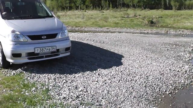 Броды через речку Тюте в Курайской степи. смотреть онлайн