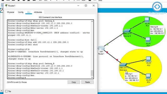 #Seri09 #DHCPRouter Cara Mudah Konfigurasi DHCP Router Cisco Packet Tracer смотреть онлайн