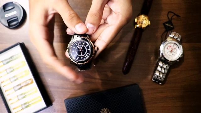 Akribos AK500BKR Ceramic Ladies Watch. Fully Ceramic in Such Low Price? смотреть онлайн