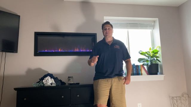 Electric fireplace vs Gas Fireplace (Do electric fireplaces give off heat?) смотреть онлайн