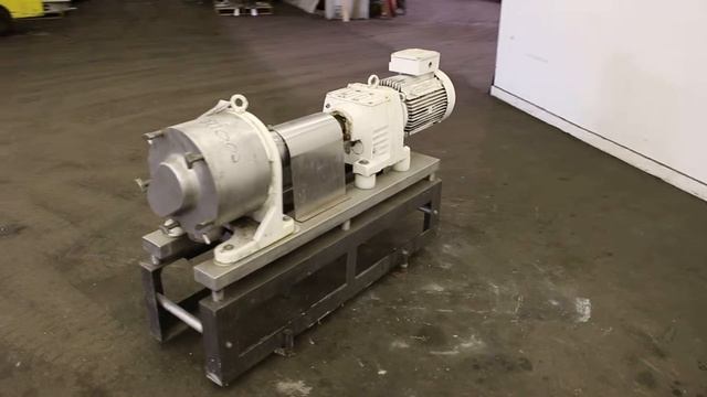 Used- Sine Medium Duty Sanitary Rotary Positive Displacement Pump - stock # 46071002 смотреть онлайн