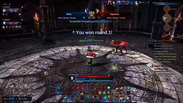 Tera ps4 Warrior PvP Champions skyring (solo) смотреть онлайн
