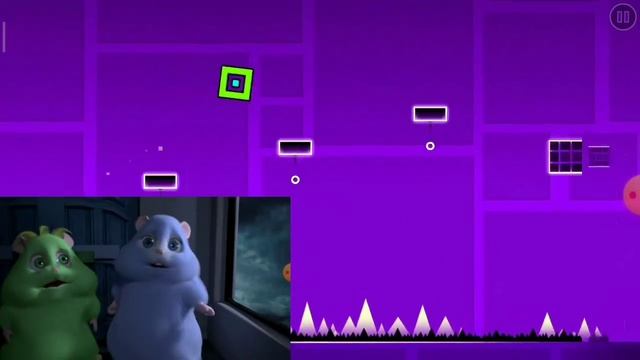 хомяки играют в geometry dash смотреть онлайн