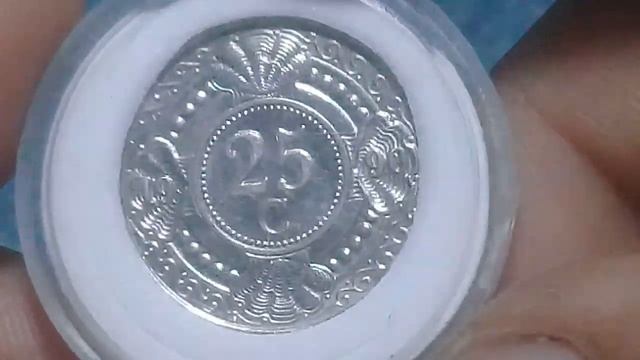 25 Cents   Beatrix  Willem Netherlands Antilles Price Update