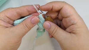 ПЛАТЬЕ КРЮЧКОМ для куклы. Часть1