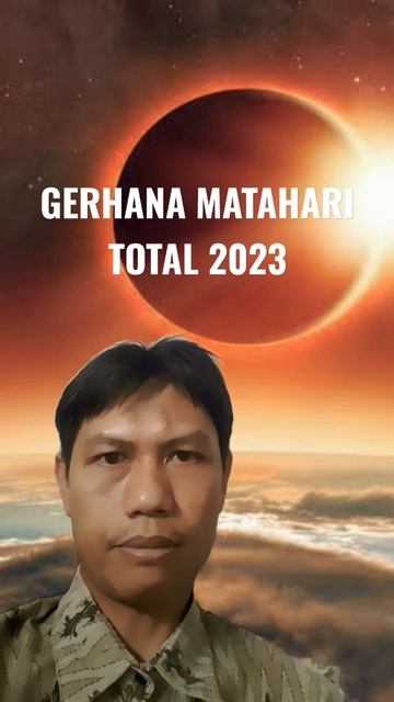 Gerhana Matahari 2023, #shorts смотреть онлайн