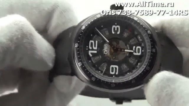 Мужские наручные швейцарские часы Oris 733-7589-77-14RS смотреть онлайн