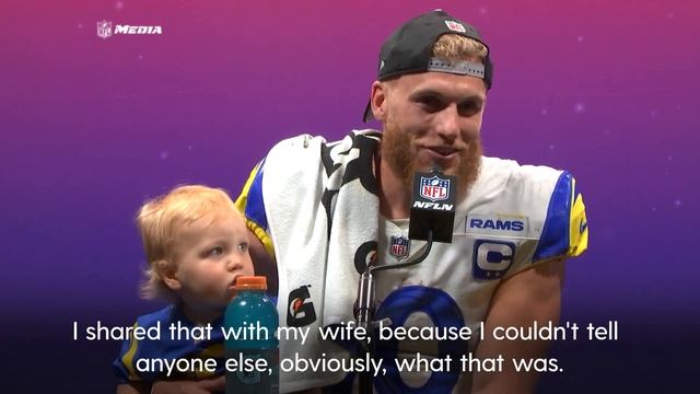 Cooper Kupp had 'vision sent from God' predicting LA Rams Super Bowl win and MVP award смотреть онлайн
