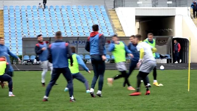 МФК Николаев провёл предигровую тренировку