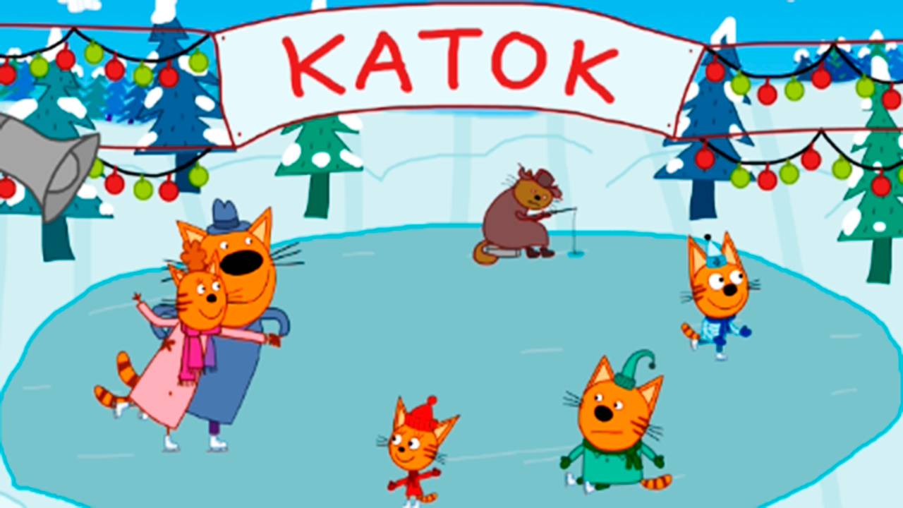 Развивающий мультик пазл про трёх котов - Мультфильм для детей два кота и кошечка для малышей смотреть онлайн