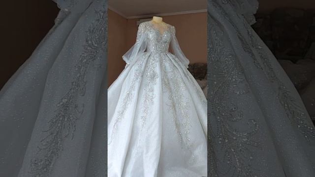 ШИКАРНОЕ СВАДЕБНОЕ ПЛАТЬЕ MELIADA collection смотреть онлайн