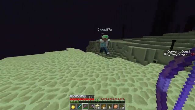 ENDERDRAGON! - MINECRAFT SKY GRIND - EP 30 - смотреть онлайн