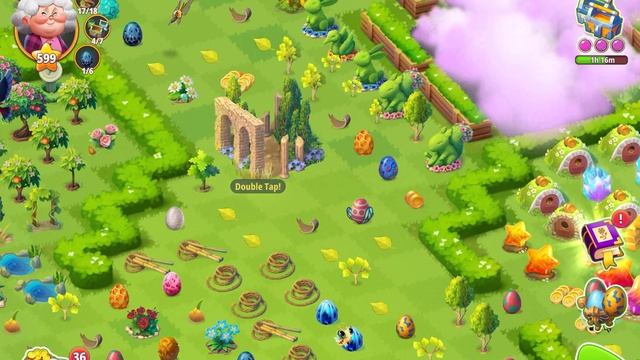 Merge Gardens - Opening stage 10 popular Tree🌲 смотреть онлайн