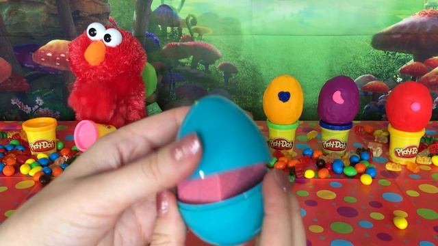 Элмо, Олаф, Элса, свинка Пеппа, малыши Шопкинс и Плэй До смотреть онлайн