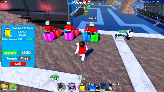 LARGE LASER CAMERAMAN IS OP?!😮😮😮 - Toilet Tower Defense EPISODE 69 (PART 2) смотреть онлайн