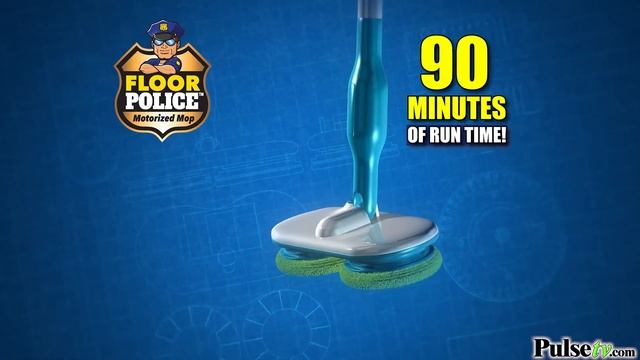As Seen on TV Floor Police Motorized Spin Mop смотреть онлайн