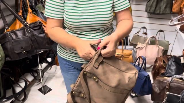 Кожаные сумки. Италия. смотреть онлайн