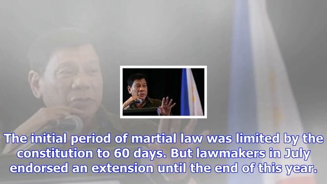 Philippines' duterte seeks martial law extension for south смотреть онлайн