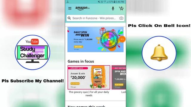 Amazon Spin And Win Quiz Answers Today | Win ₹25,000/- Amazon Pay Balance | 10 July 2021 смотреть онлайн