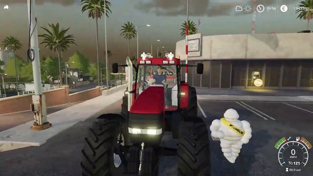 Farming Simulator 19 case mx 150 & michelin weight смотреть онлайн