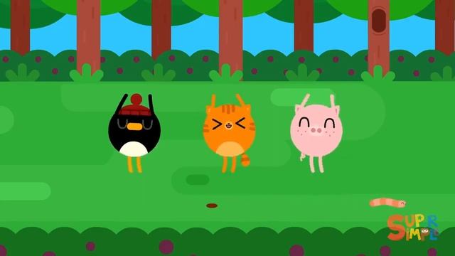 The roly poly roll kids song 🍭🍬super simple songs / детская песня roly poly roll супер простые песн смотреть онлайн