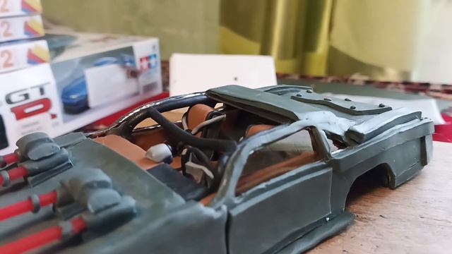 Стадия лепки BUICK RIVIERA из фильма смертельная гонка! смотреть онлайн