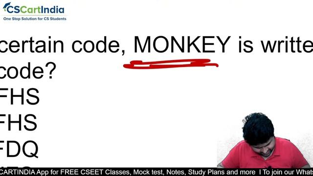 FREE CSEET Logical Reasoning Online Classes for May 2022 | FREE CSEET Online Classes | Lecture 3 смотреть онлайн