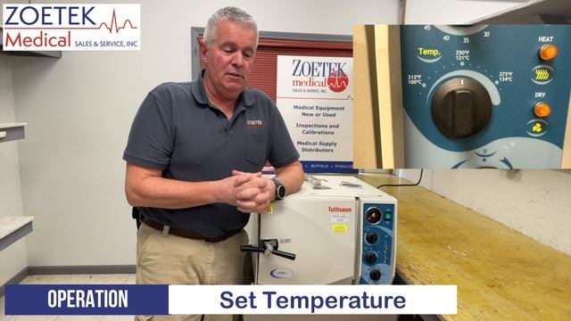 Operation of a Tuttnauer 2540M Sterilizer смотреть онлайн