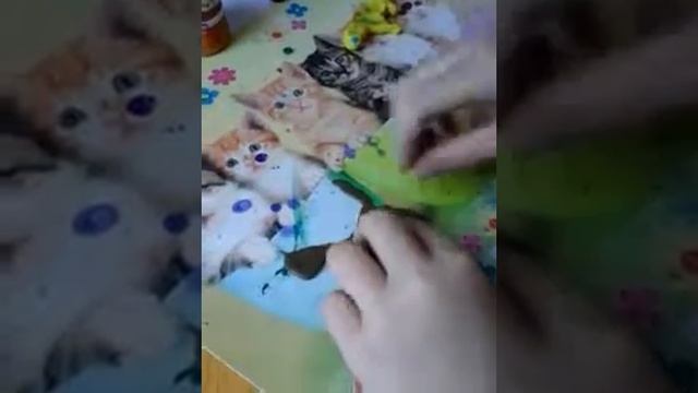 Плоские котики из полимерной глины☆☆♡♡♡ смотреть онлайн